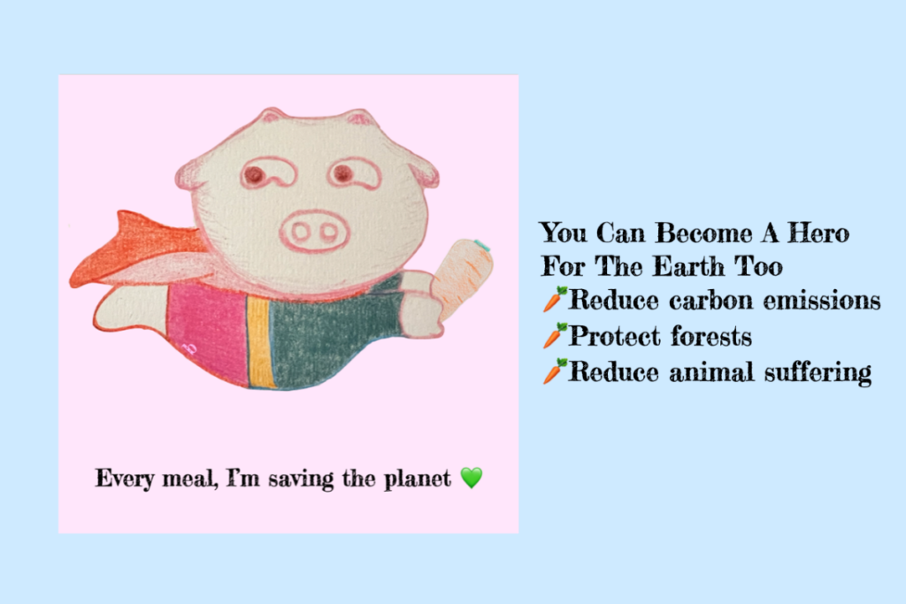 I’m saving the planet