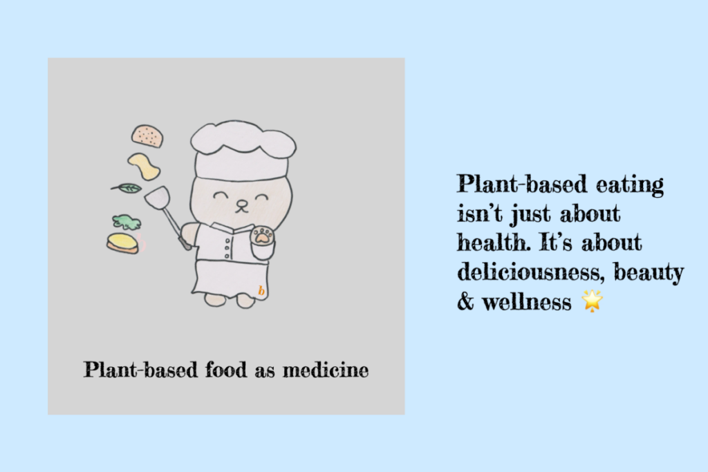 Plant-based food as medicine